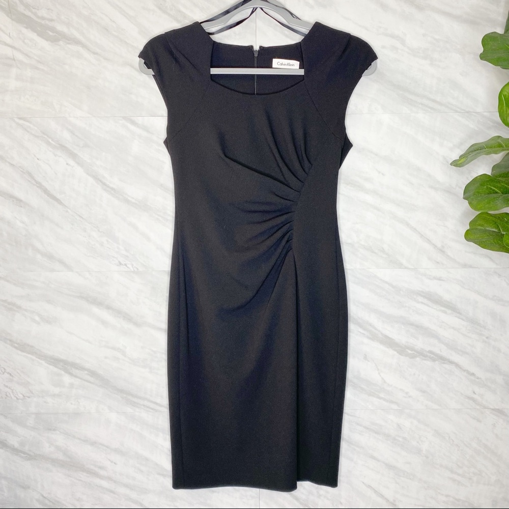 Calvin Klein Black Sheath Dress 2